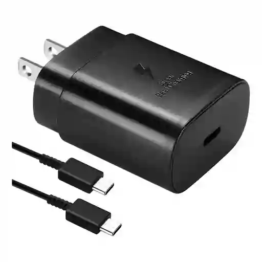 Cargador Samsung 25w Tipo C Carga Rapida