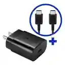 Cargador Samsung 25w Tipo C Carga Rapida