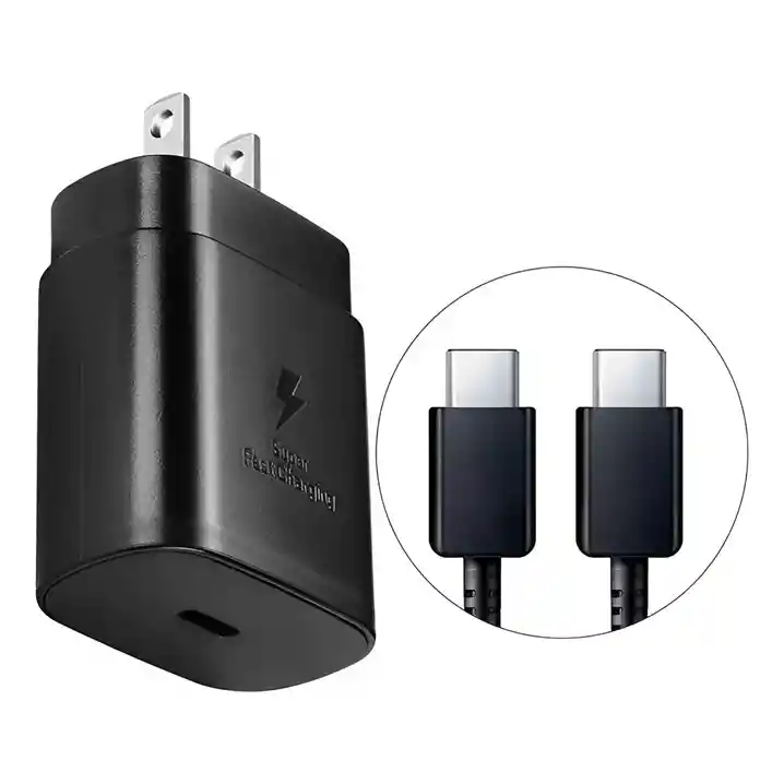 Cargador Samsung 25w Tipo C Carga Rapida