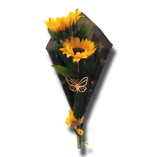 Flores Amarillas - Girasoles X 2