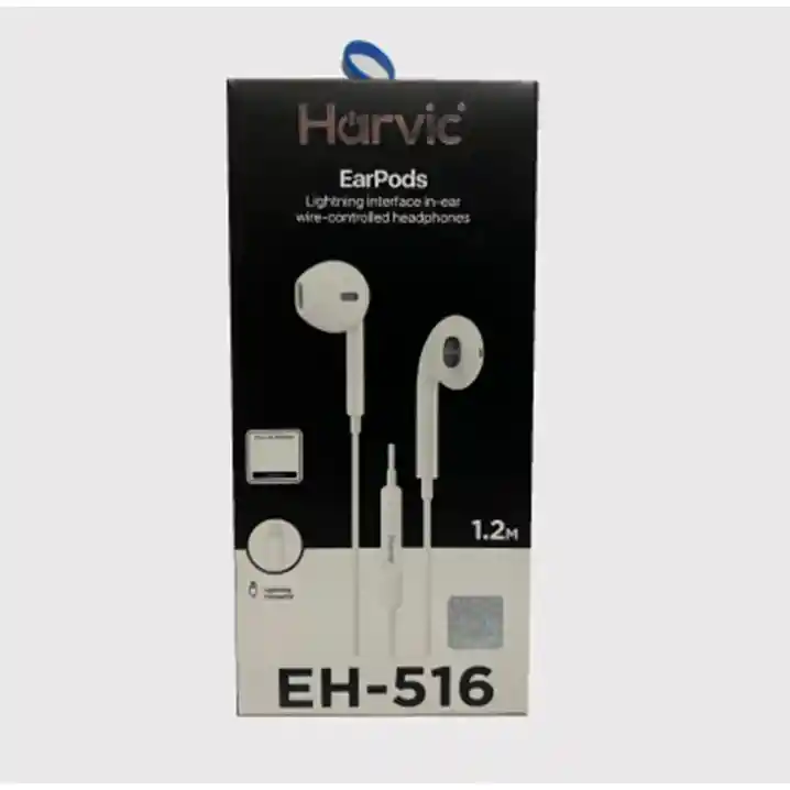 Audifonos Estilo Apple Harvic Eh-516 Conector Lightning