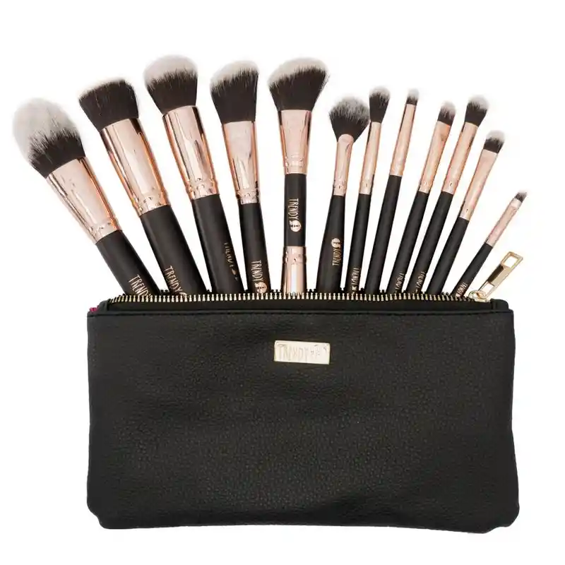 Kit Brocha Clásico Negro Ref Knc1728