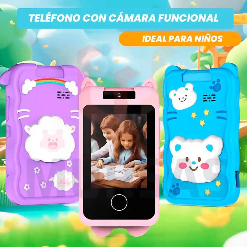 Celular Didactico De Juguete Inteligente Para Niño Y Niña