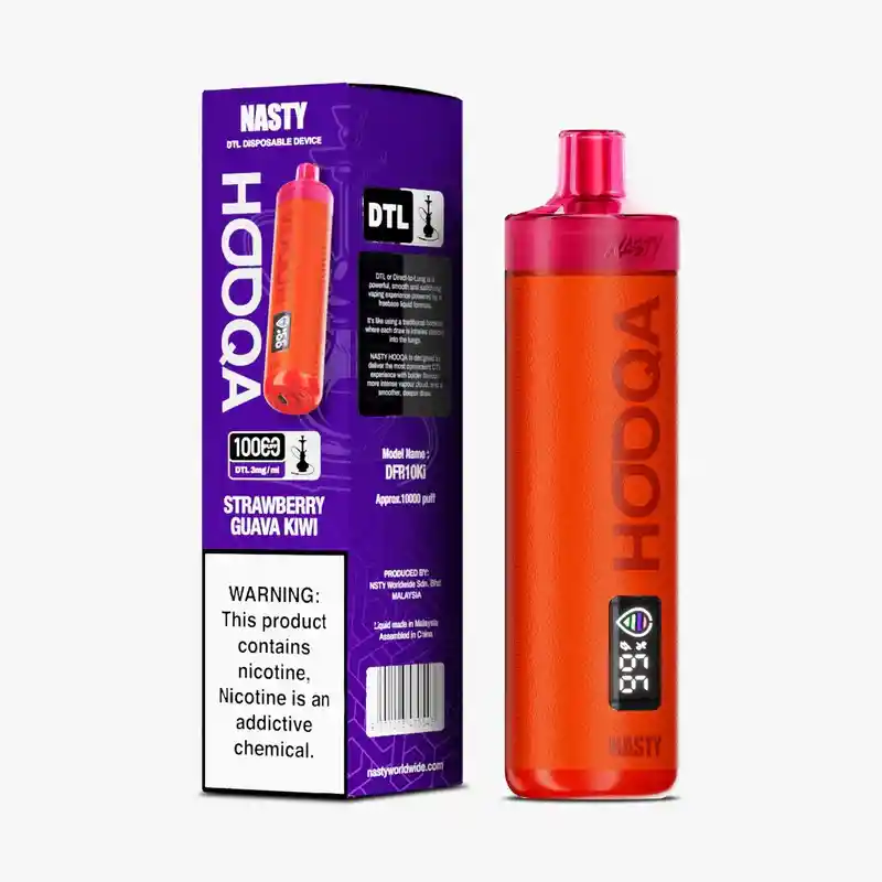 Nasty Hooqa-vap / Strawberry Guava Kiwi 10.000puff