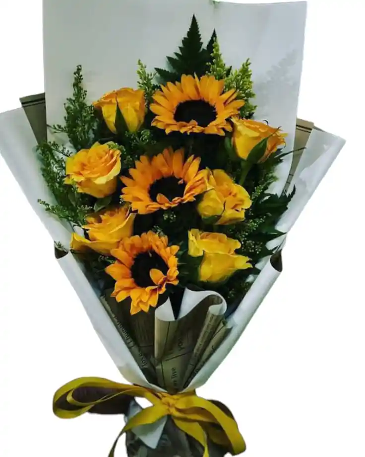 Dia De Regalar Flores Amarillas