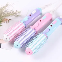 Mini Plancha Alisadora Y Rizadora 2 En 1