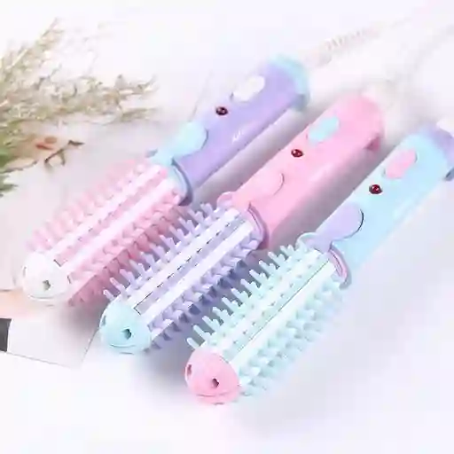 Mini Plancha Alisadora Y Rizadora 2 En 1