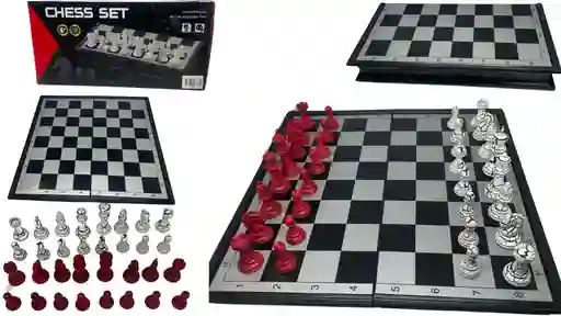 Ajedrez Juego Mesa Magnético 30x30 Cm Imantado Chess