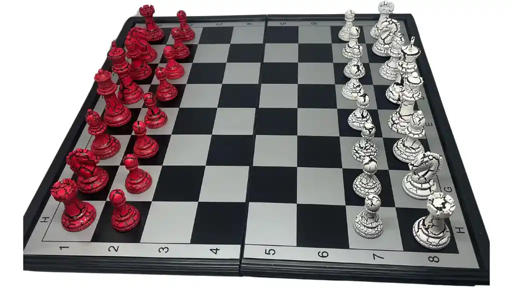 Ajedrez Juego Mesa Magnético 30x30 Cm Imantado Chess