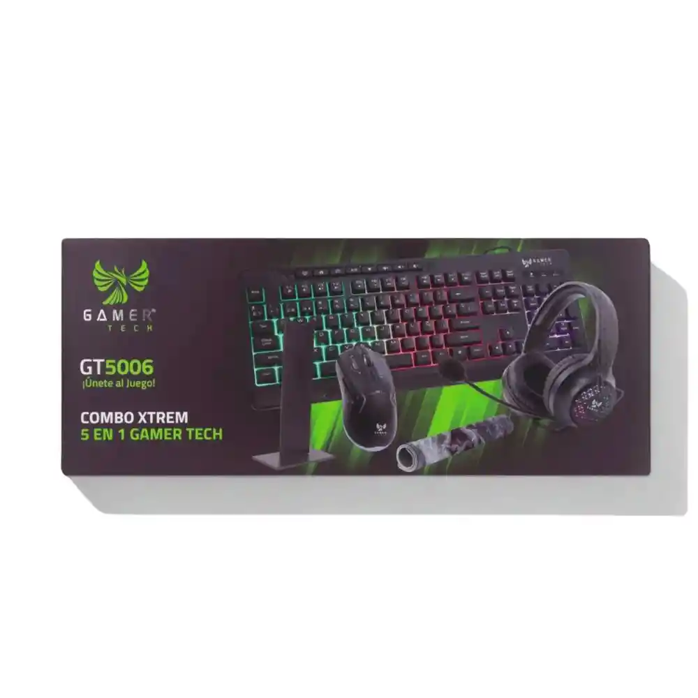 Combo Gamer Xtrem 5 En1 Gamer Tech Gt5006