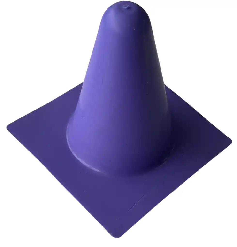 Cono Set Entrenamiento X5 Und Pvc Siliconado 8cm Ozs-kd1t15/ Morado