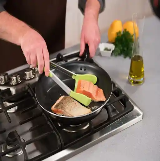 Espátulas De Cocina 2 En 1 Clever Tongs