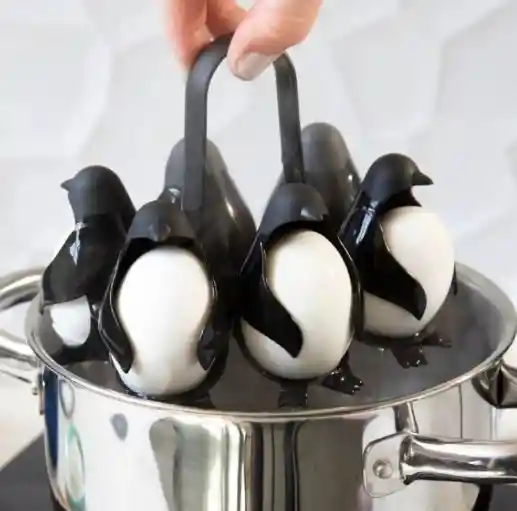 Soporte Para Huevos Organizador Tipo Pinguino