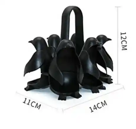 Soporte Para Huevos Organizador Tipo Pinguino