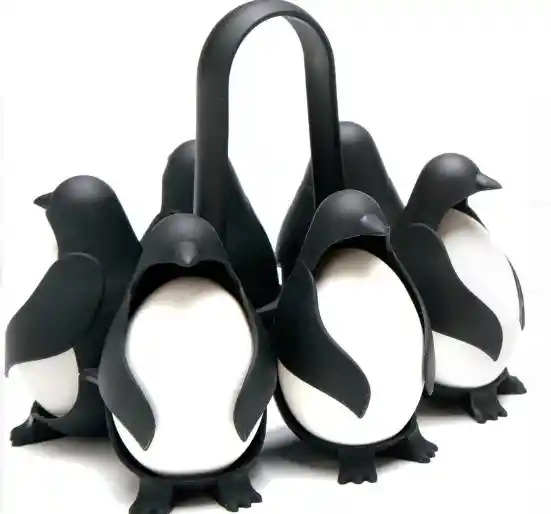 Soporte Para Huevos Organizador Tipo Pinguino
