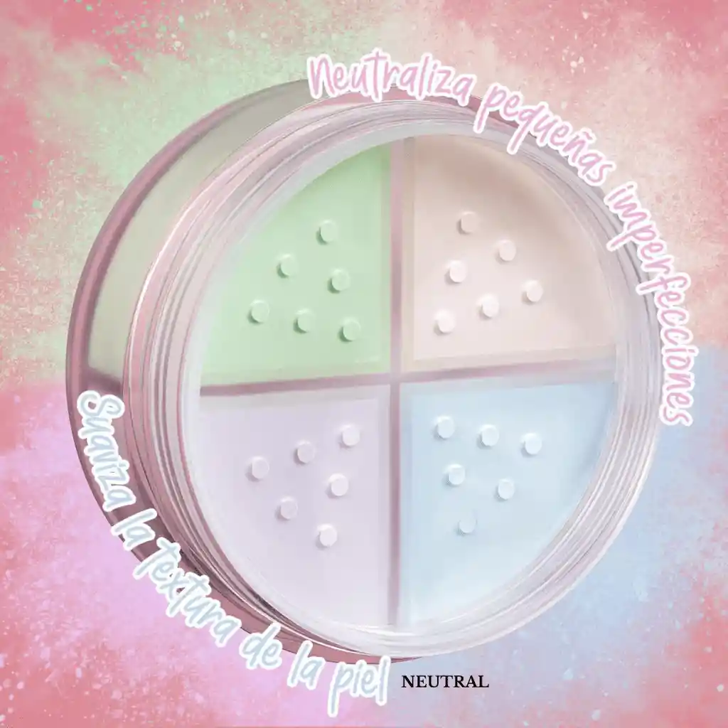 Polvo Correctivo Pink Up - Tono Neutral