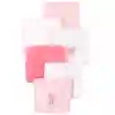 Paquete De Babitas Flamenco X6 Unidades Para Bebé, Set De Toallitas Con Diferentes Diseños, Hechas De Algodón Suave Y Absorbente, De Tamaño Ideal Para Llevar A Todos Lados - Hudson Baby