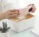 Organizador De Servilletas Bambu Porta Pañuelos