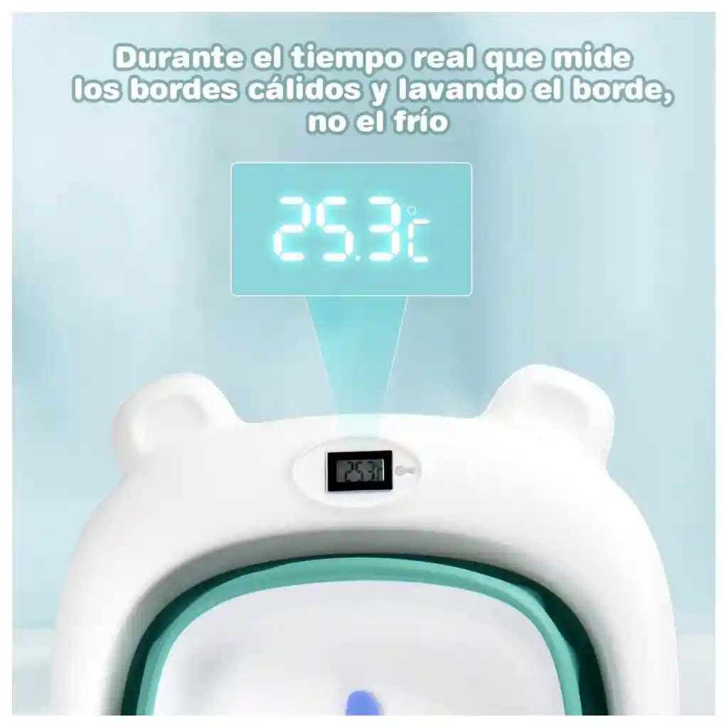 Tina De Baño Plegable Y Portátil Para Bebés