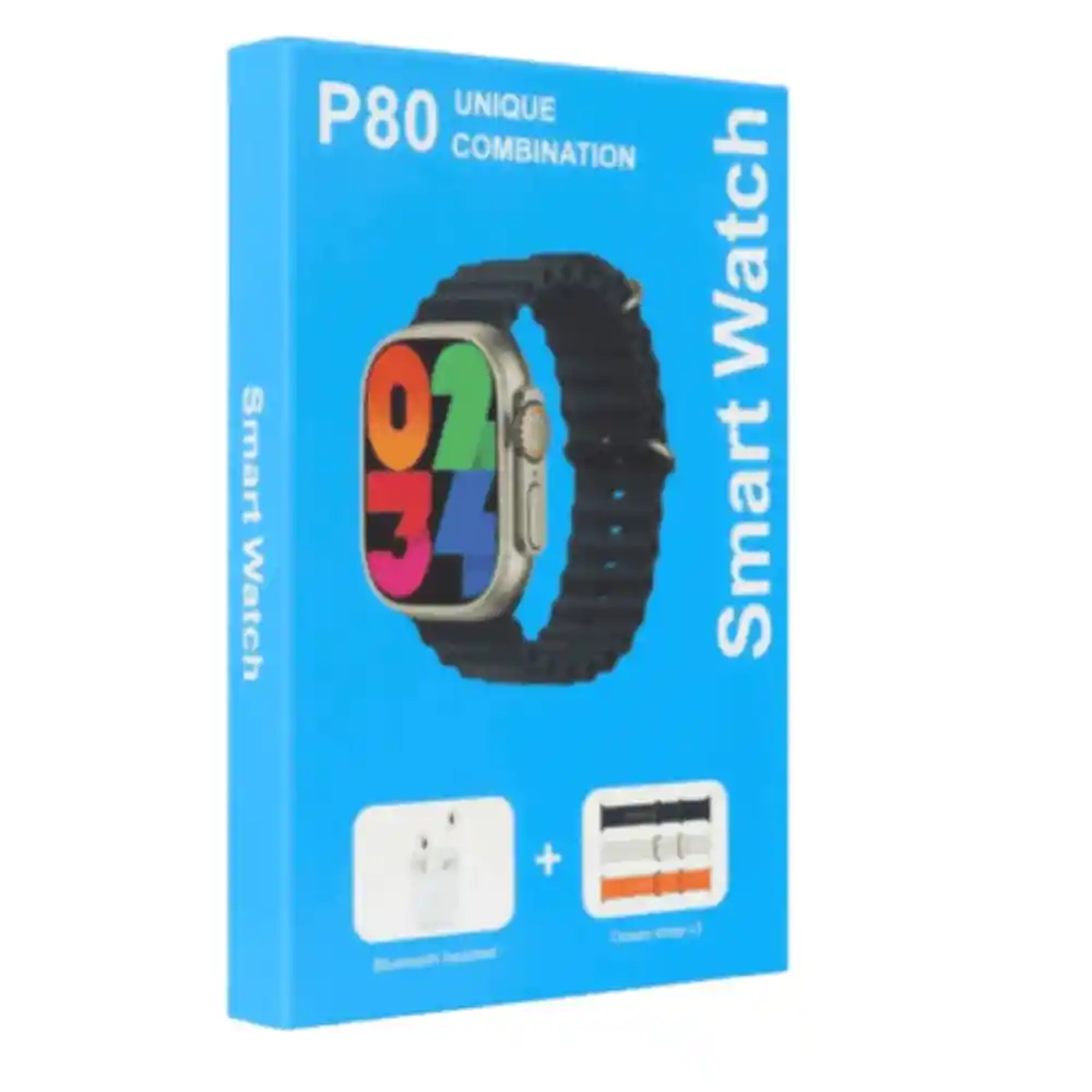 Smartwatch Set 3 En 1 Smartband+ 280mah - P80