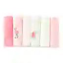 Paquete De Babitas Unicornio X6 Unidades Para Bebé, Set De Toallitas Con Diferentes Diseños, Hechas De Algodón Suave Y Absorbente, De Tamaño Ideal Para Llevar A Todos Lados - Hudson Baby
