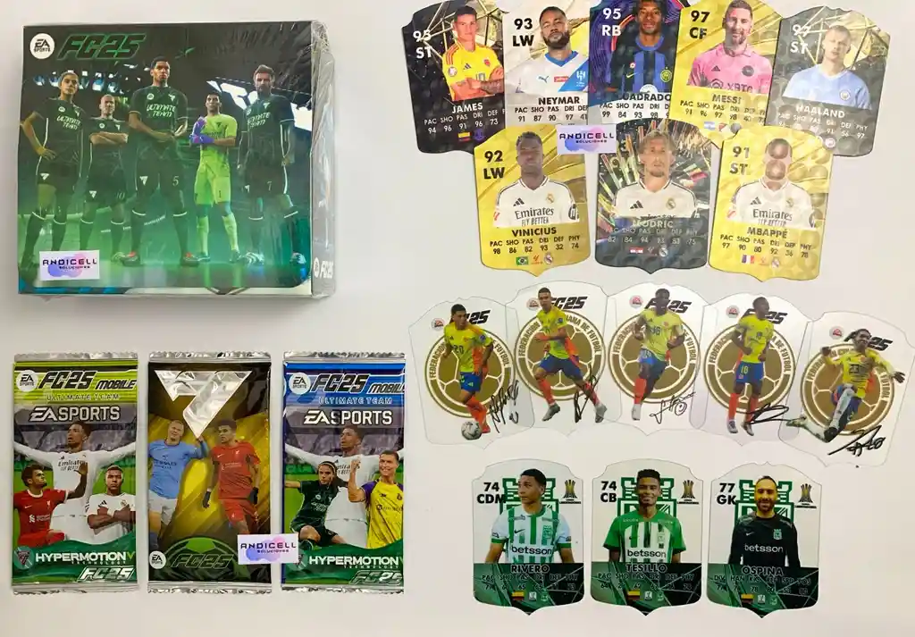 150 Cartas Fútbol Fc25 Ultimate Team Premium Edition