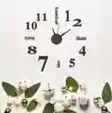 Reloj Pared, 40cm Diseño Pegatina Sticker 3d