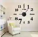 Reloj Pared, 40cm Diseño Pegatina Sticker 3d