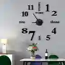 Reloj Pared, 40cm Diseño Pegatina Sticker 3d