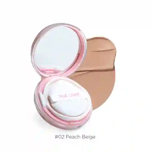 Base Cushion Foundation Tono Peach Beige 02 - True Lover
