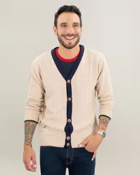 Cárdigan Camel Talla Xl