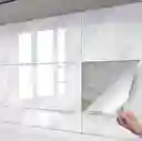 Azulejo Adhesivo 60 X 30 Blanco Satinado Pegatina Decorativa