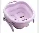 Bañera Para Pies Plegable Con Rodillo Masajeador, Pedicure
