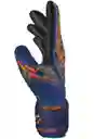 Guantes De Futbol Reusch Attrakt Infinity-4411 /azul-naranja Talla: 10