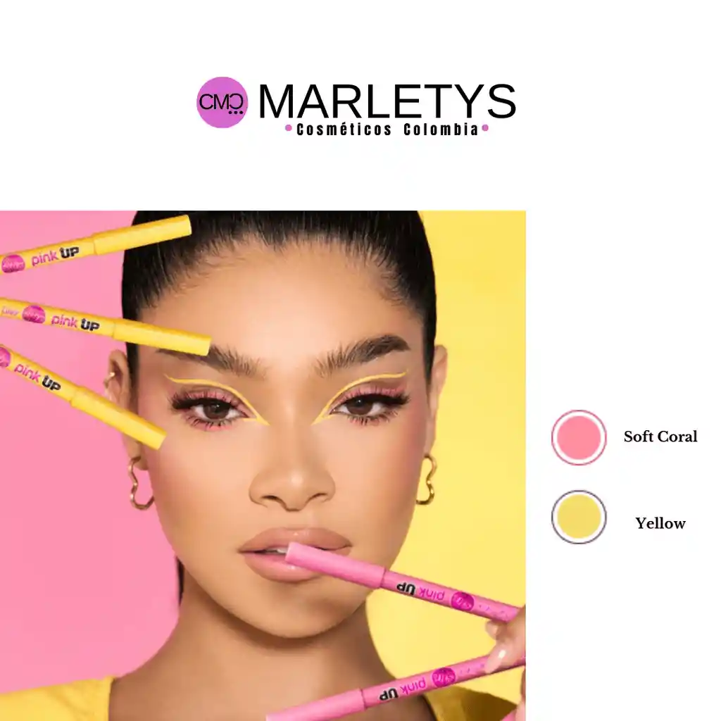 Lápiz Delineador Ojos Pink Up - Tono Yellow