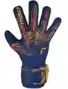 Guantes De Futbol Reusch Attrakt Infinity-4411 /azul-naranja Talla: 10
