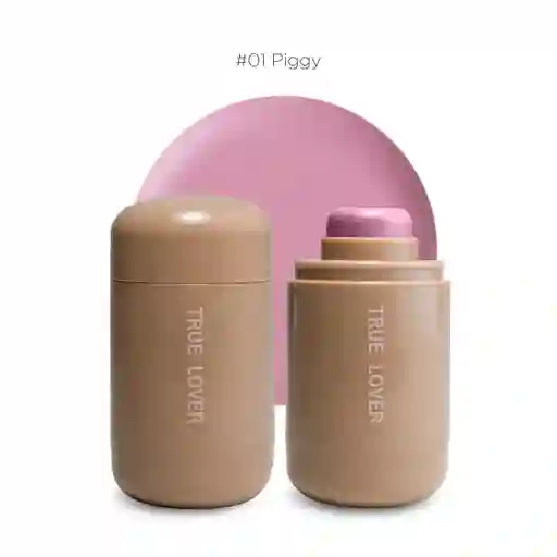 Rubor Pocket En Crema Tono Piggy 01 - True Lover