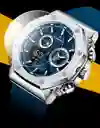 Reloj Naviforce Deportivo Nf9216t Goma Hombre Led + Estuche