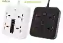 Estabilizador Multitoma De Corriente Regleta 110v Usb Y Usb-c