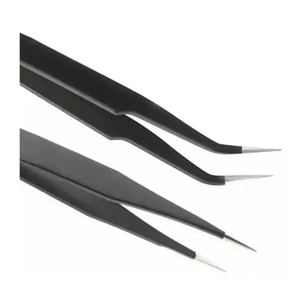 Kit De Pinzas Profesionales Antiestaticas