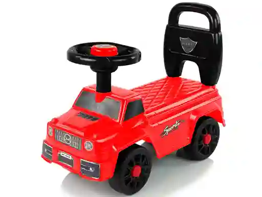 Carros Montable Didáctico Con Bocina Rojo Para Niños