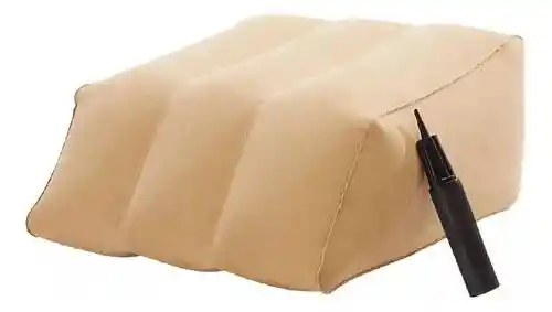 Almohada Inflable Para Elevar Piernas Y Aliviar Dolores