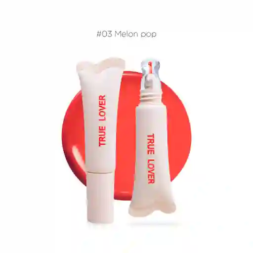 Cristal Glaze Lip Gloss Candy Melon Pop 03 - True Lover