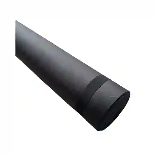 Tapete Training Ozs Yoga Fitness 61x180cm-5mm Gv87/ Negro