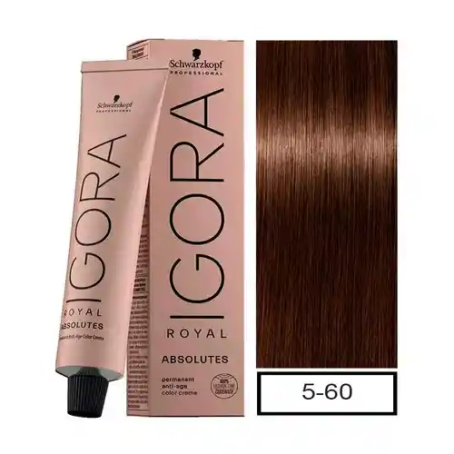 5.60 Castaño Claro Marron Natural Absolut - 51022 - Igora