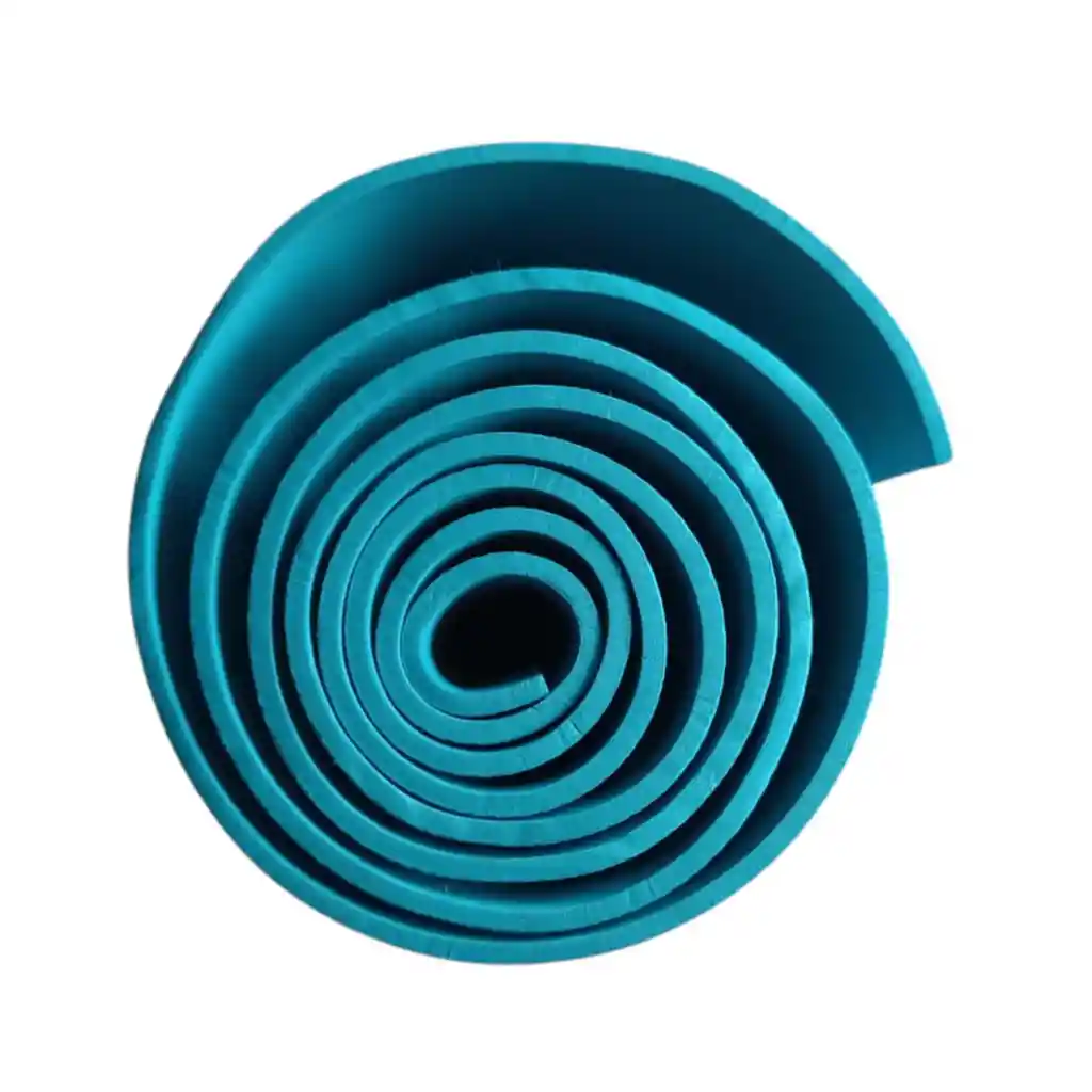 Tapete Training Ozs Yoga Fitness 61x180cm-5mm Gv87/ Turquesa