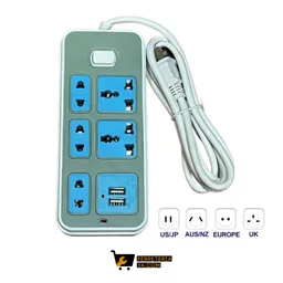 Multitoma Internacional De 5 Servicios + 2 Usb