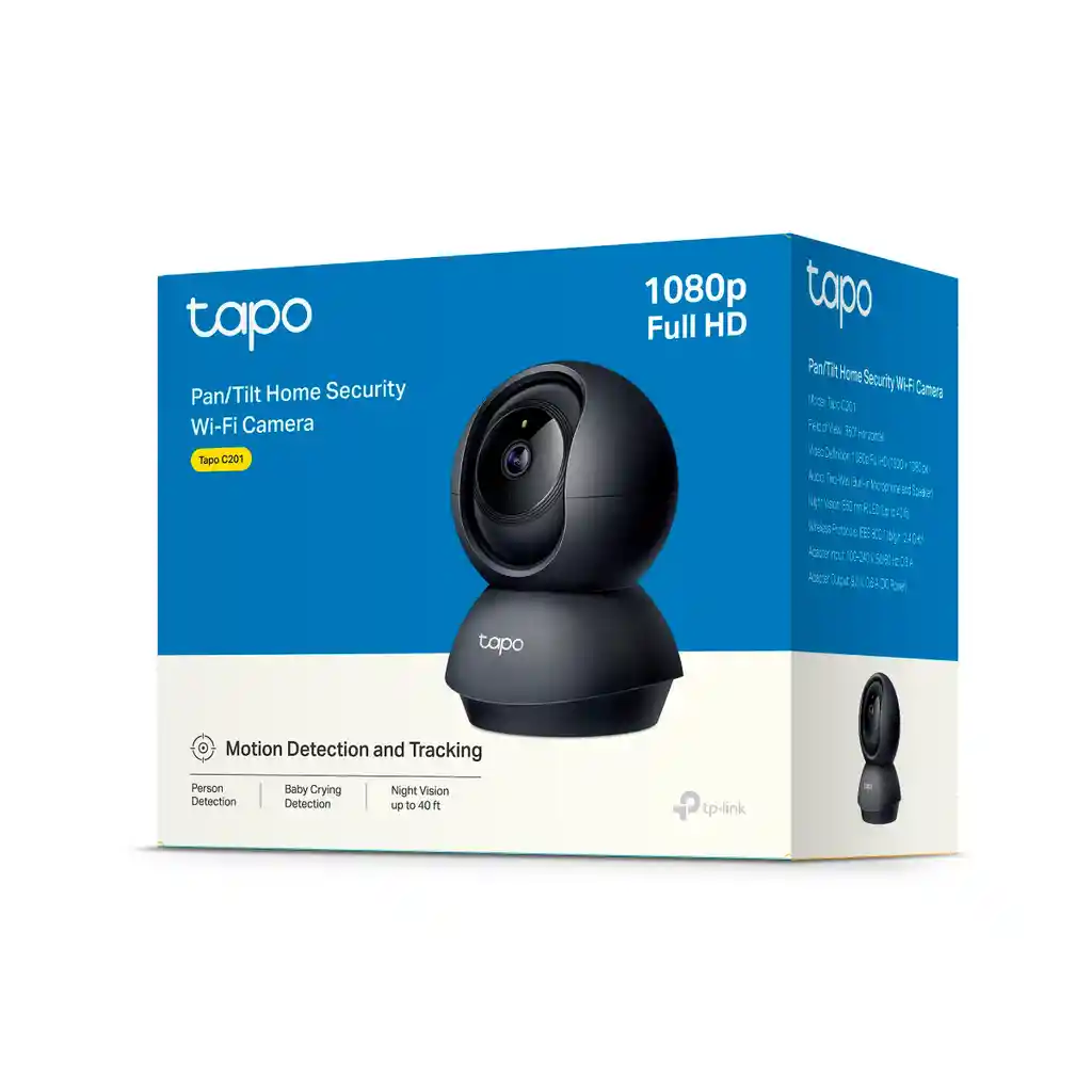 Camara Tapo C201 Tp-link 1080p Wifi Robotica Seguridad