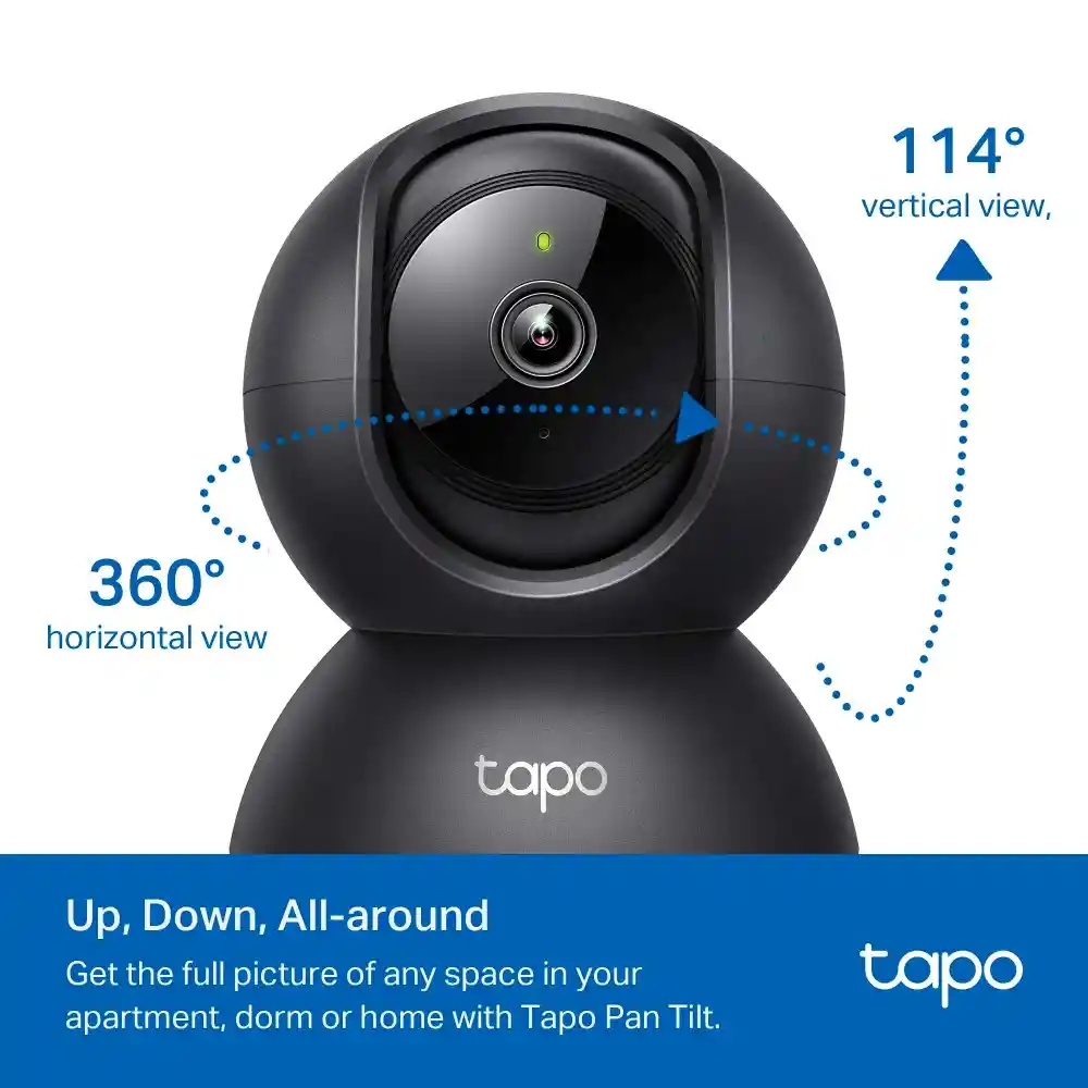 Camara Tapo C201 Tp-link 1080p Wifi Robotica Seguridad