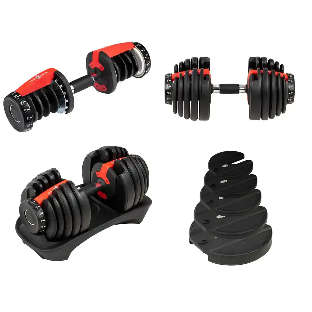 Mancuerna Ajustables Hasta 52.5 Libras Sportfitness